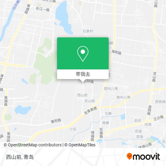 西山前地图