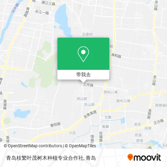 青岛枝繁叶茂树木种植专业合作社地图