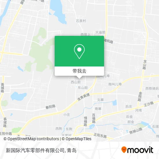 新国际汽车零部件有限公司地图