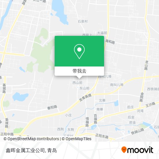 鑫晖金属工业公司地图
