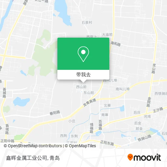鑫晖金属工业公司地图