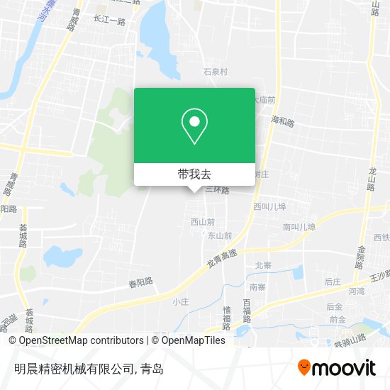 明晨精密机械有限公司地图