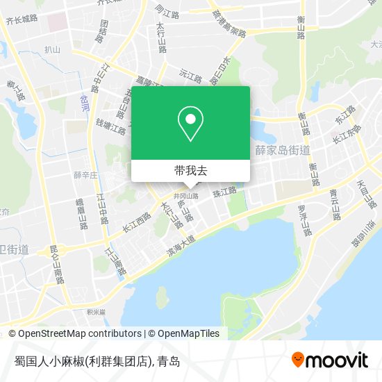 蜀国人小麻椒(利群集团店)地图