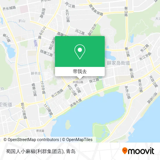 蜀国人小麻椒(利群集团店)地图