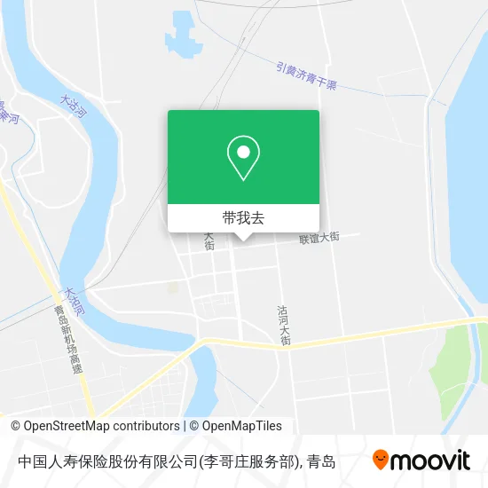 中国人寿保险股份有限公司(李哥庄服务部)地图