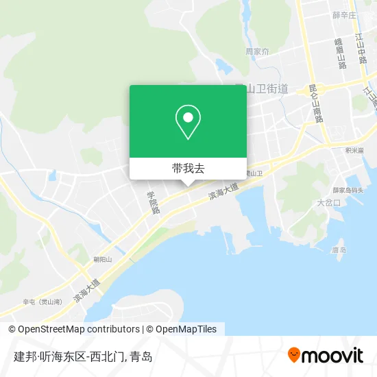 建邦·听海东区-西北门地图