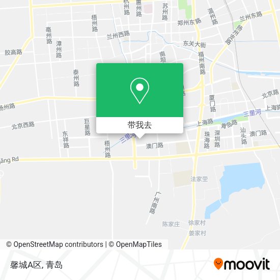 馨城A区地图