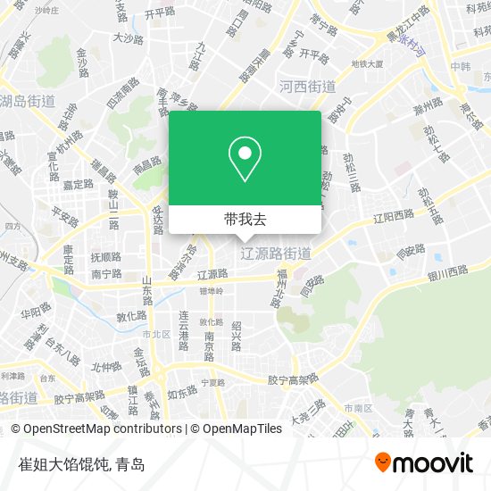 崔姐大馅馄饨地图
