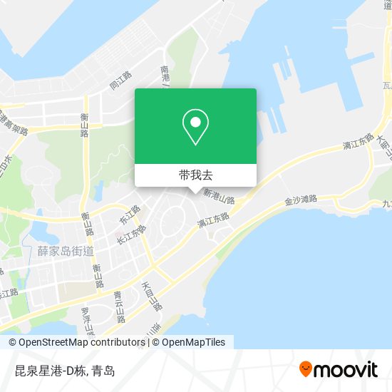 昆泉星港-D栋地图
