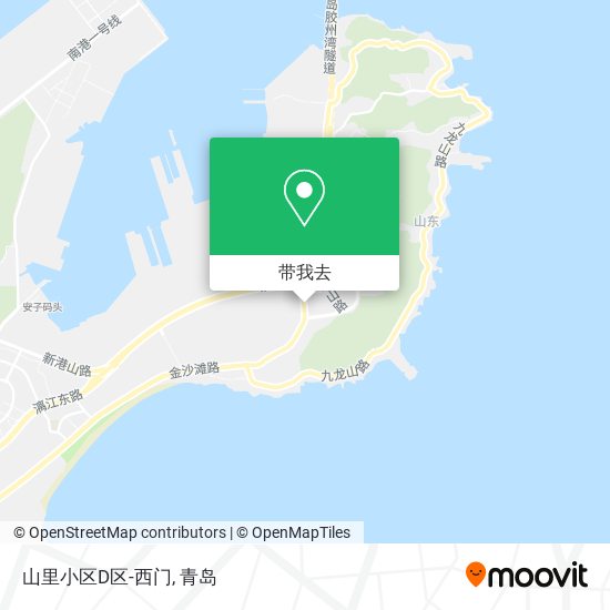 山里小区D区-西门地图