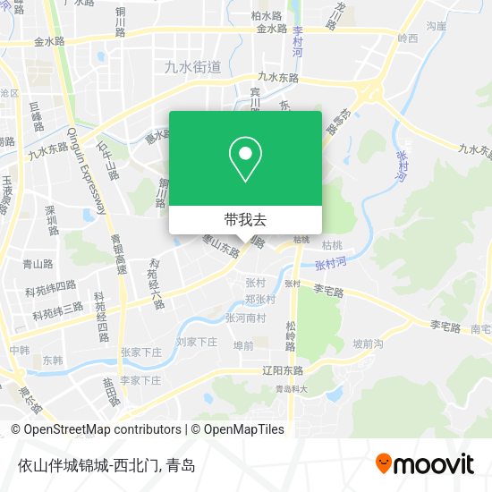 依山伴城锦城-西北门地图
