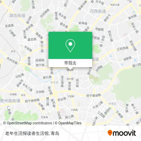 老年生活报读者生活馆地图
