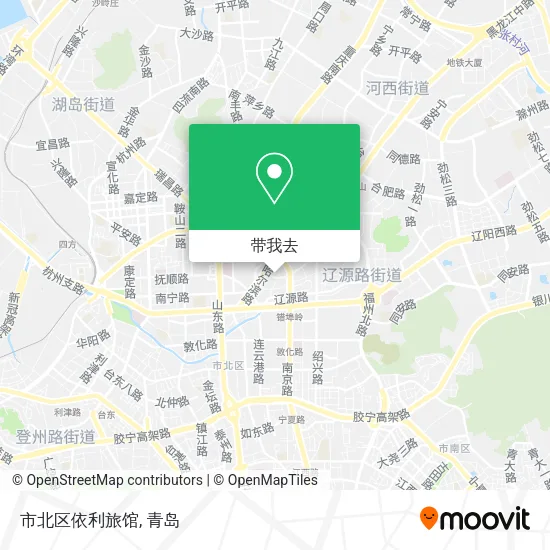 市北区依利旅馆地图