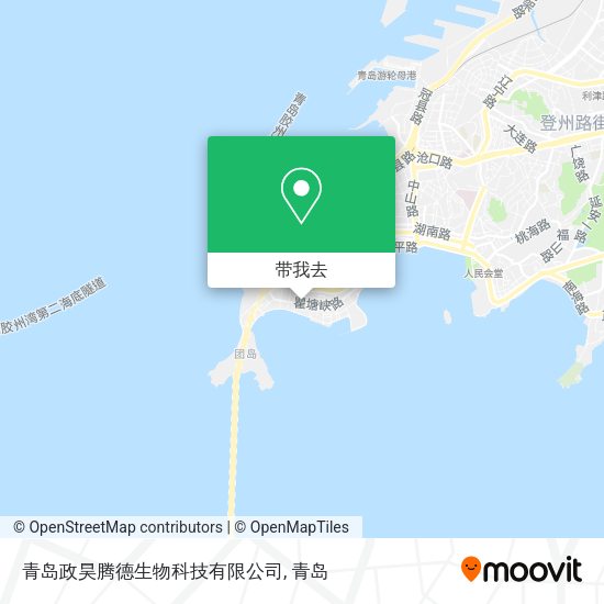 青岛政昊腾德生物科技有限公司地图