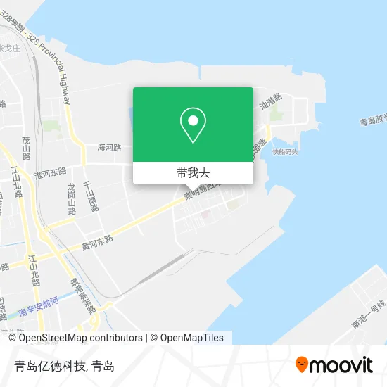 青岛亿德科技地图