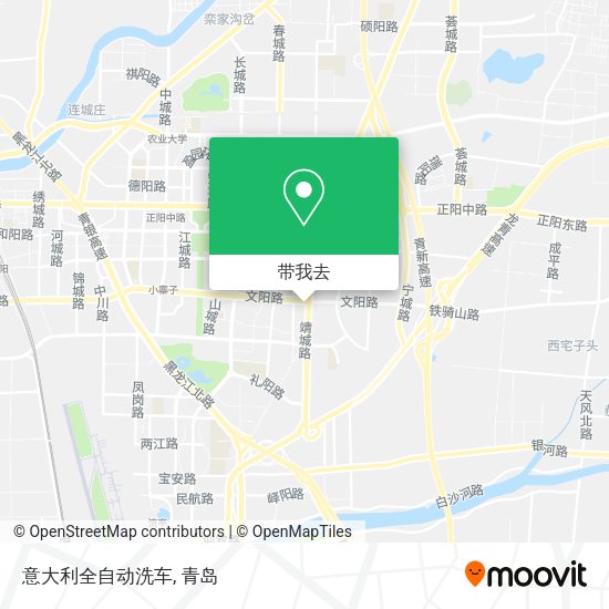 意大利全自动洗车地图