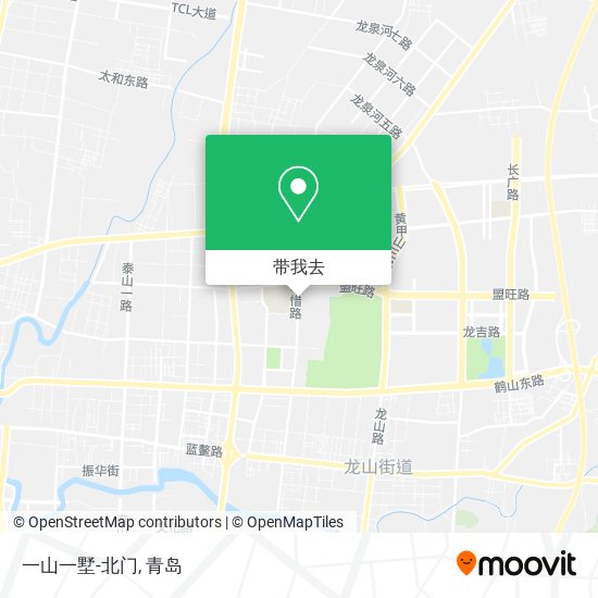 一山一墅-北门地图
