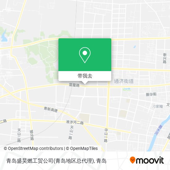 青岛盛昊燃工贸公司(青岛地区总代理)地图