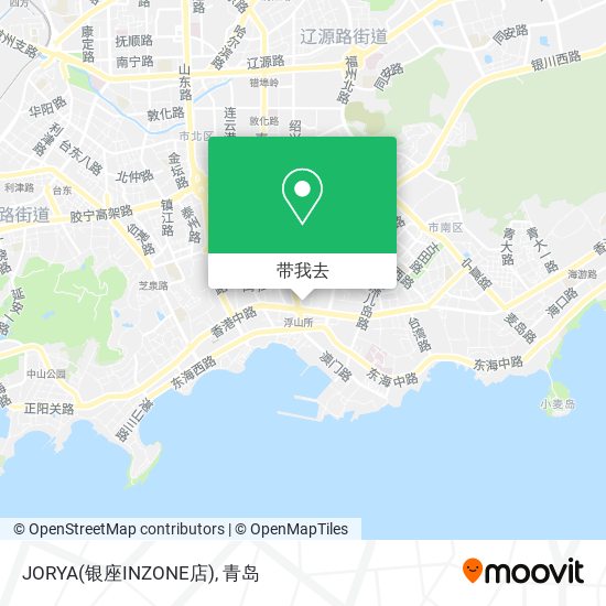 JORYA(银座INZONE店)地图