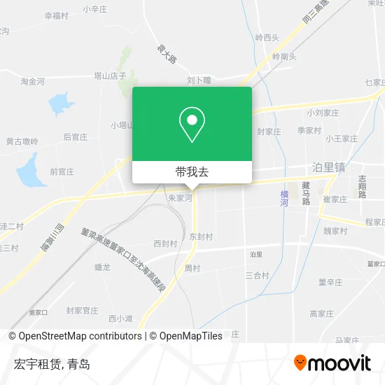 宏宇租赁地图