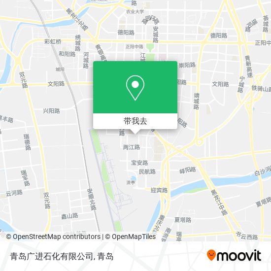 青岛广进石化有限公司地图