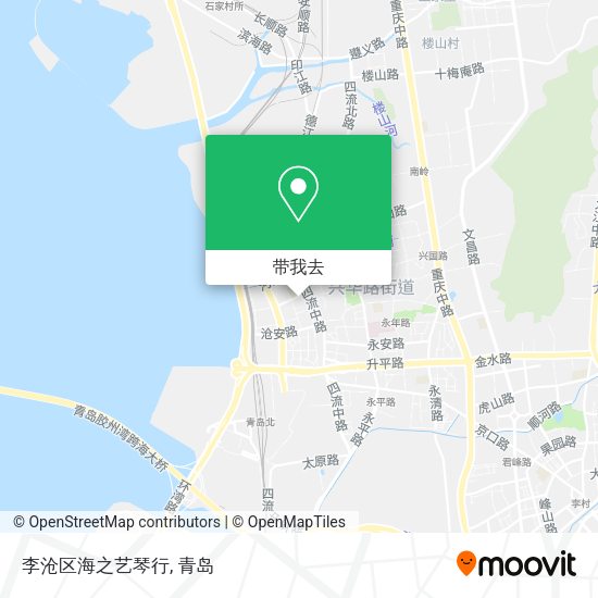 李沧区海之艺琴行地图