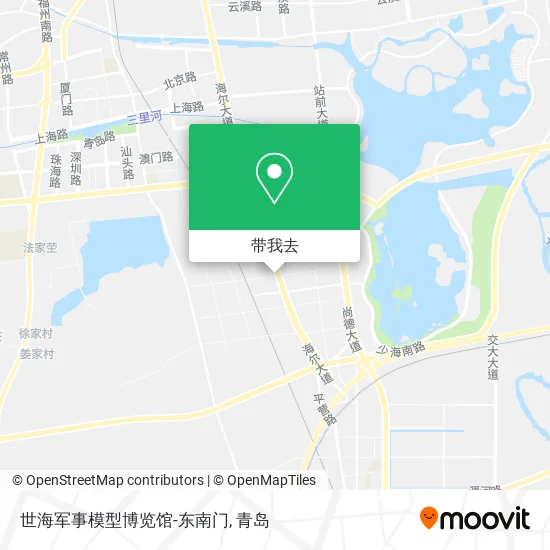 世海军事模型博览馆-东南门地图