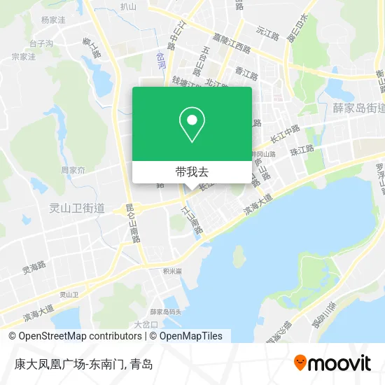 康大凤凰广场-东南门地图