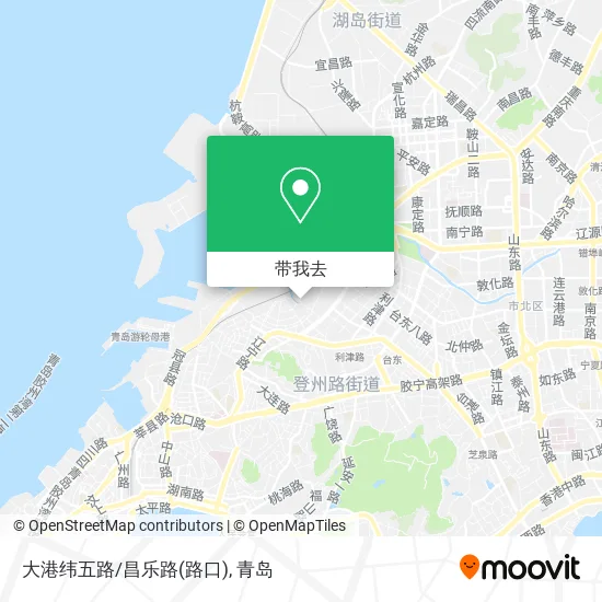 大港纬五路/昌乐路(路口)地图