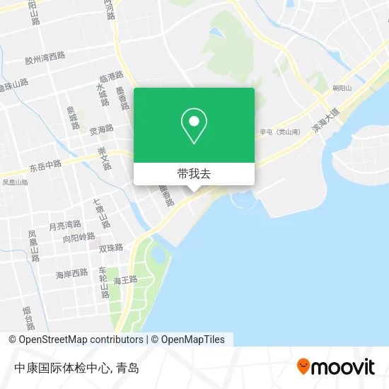 中康国际体检中心地图
