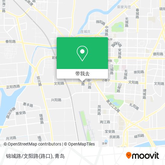 锦城路/文阳路(路口)地图