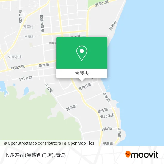 N多寿司(港湾西门店)地图