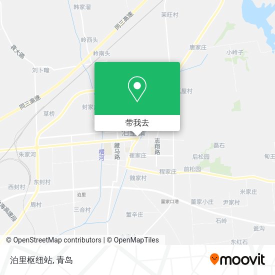 泊里枢纽站地图