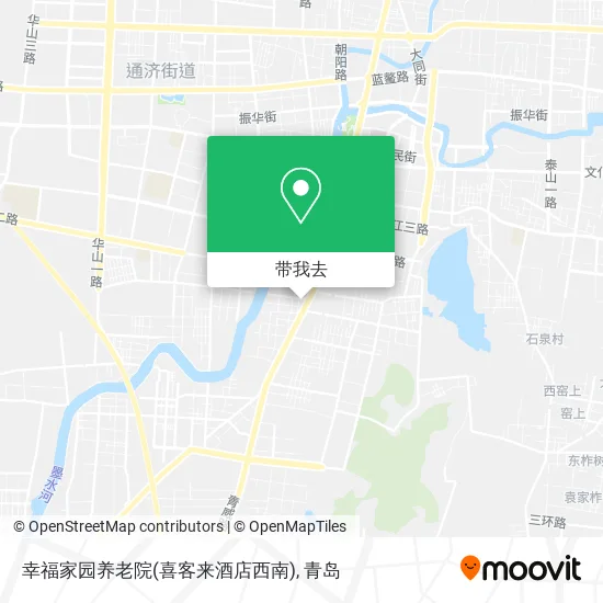 幸福家园养老院(喜客来酒店西南)地图
