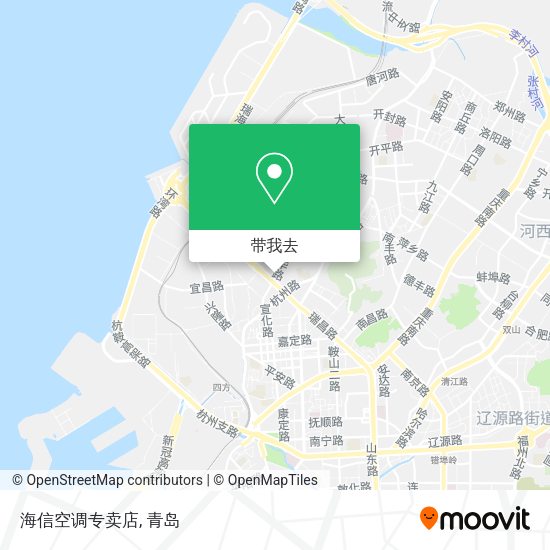 海信空调专卖店地图