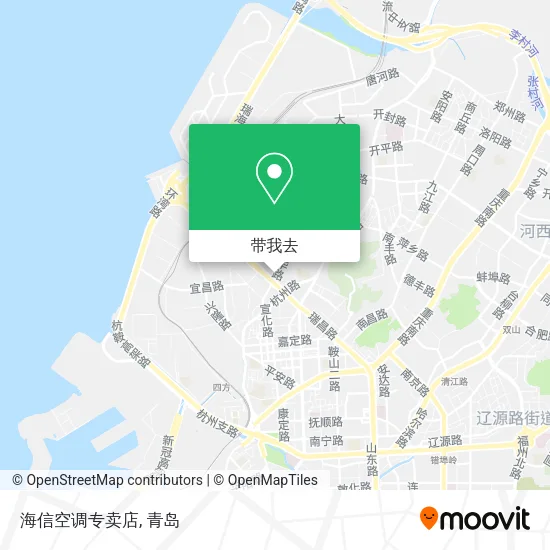 海信空调专卖店地图