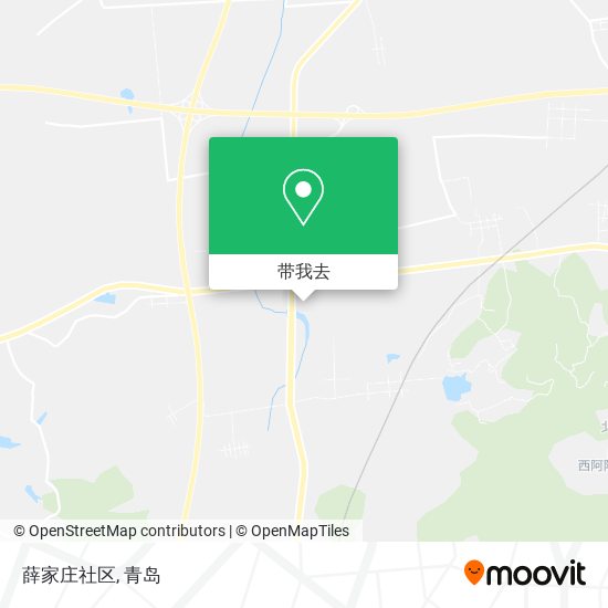 薛家庄社区地图