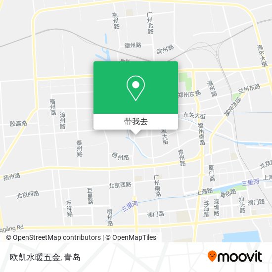 欧凯水暖五金地图