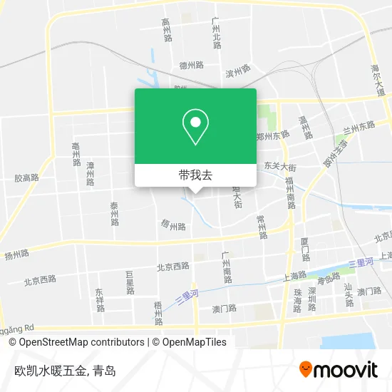 欧凯水暖五金地图