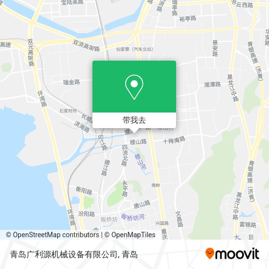 青岛广利源机械设备有限公司地图