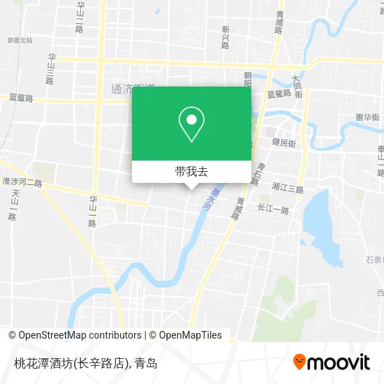 桃花潭酒坊(长辛路店)地图