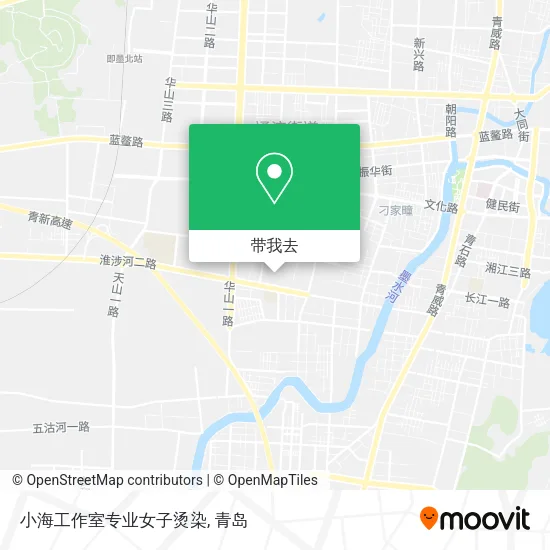 小海工作室专业女子烫染地图