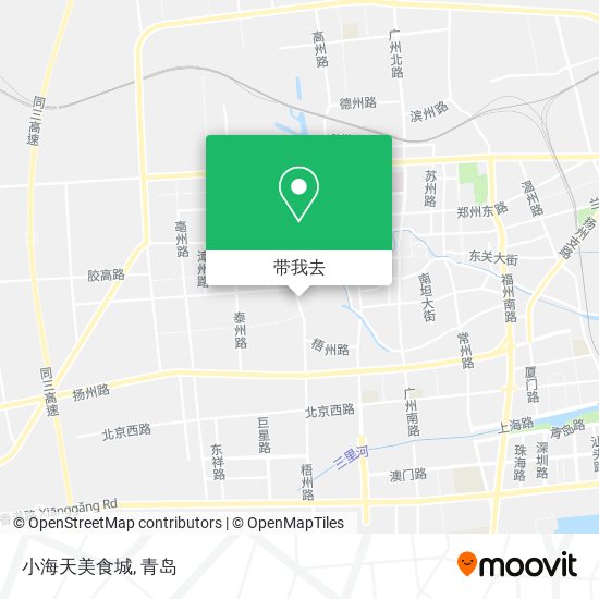 小海天美食城地图