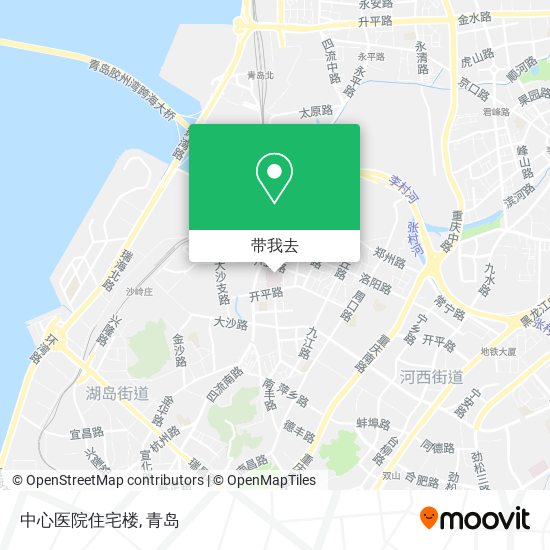 中心医院住宅楼地图