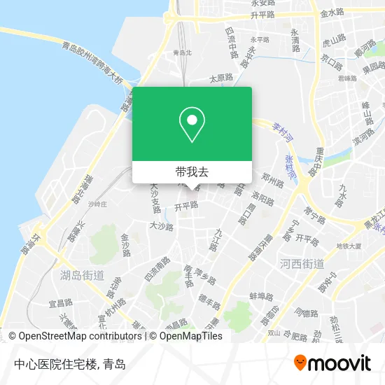 中心医院住宅楼地图