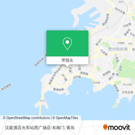 汉庭酒店火车站西广场店-东南门地图