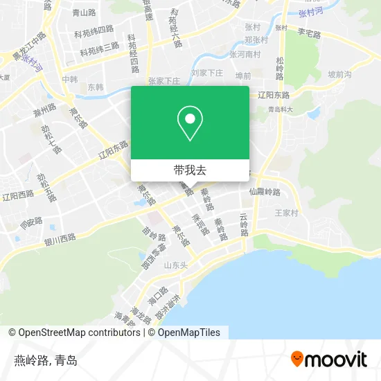 燕岭路地图