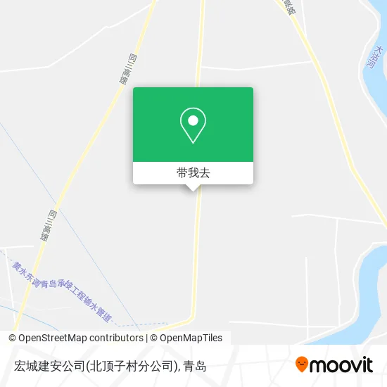 宏城建安公司(北顶子村分公司)地图