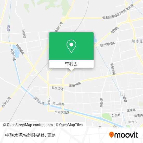 中联水泥特约经销处地图