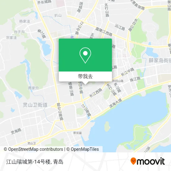 江山瑞城第-14号楼地图